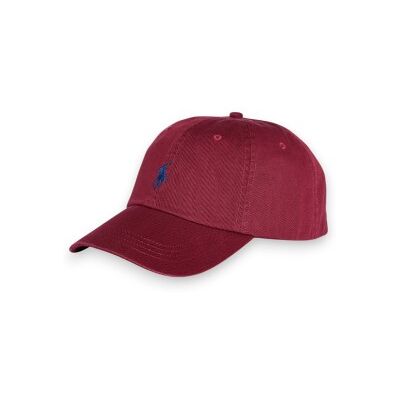 Polo Ralph Lauren para homem. 710667709032 Boné chino em algodão borgonha (OSFA), Casual Polo Ralph Lauren para homem. 710667709032 Boné chino em algodão borgonha (OSFA), Casual
