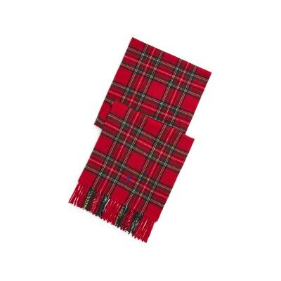 Polo Ralph Lauren para homem. 449959360001 Cachecol de caxemira com xadrez vermelho (OSFA), Casual, Clássico, Casimira Polo Ralph Lauren para homem. 449959360001 Cachecol de caxemira com xadrez vermelho (OSFA), Casual, Clássico, Casimira