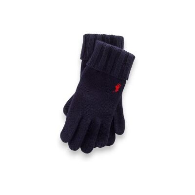 Polo Ralph Lauren para homem. 449793457003 Luvas marinhas com ecrã tátil (OSFA), Casual, Lã, Marinho Polo Ralph Lauren para homem. 449793457003 Luvas marinhas com ecrã tátil (OSFA), Casual, Lã, Marinho