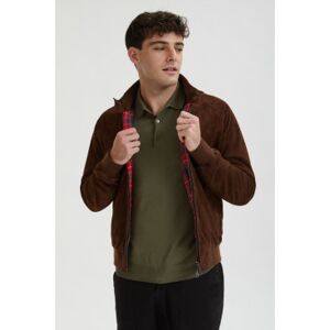 Baracuta para homem. BRCPS0939UT2623 Casaco de couro G9 castanho escuro (M), Marrom, Casual, Pele Baracuta para homem. BRCPS0939UT2623 Casaco de couro G9 castanho escuro (M), Marrom, Casual, Pele