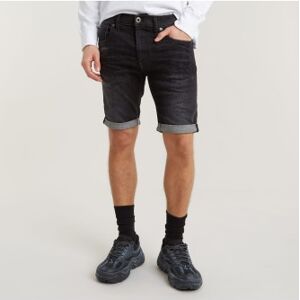 G-Star para homem. D10481-A634-9887 Calções 3301 Slim preto (28), Casual, Algodão, Denim G-Star para homem. D10481-A634-9887 Calções 3301 Slim preto (28), Casual, Algodão, Denim