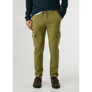 Pepe Jeans para homem. PM211725 Calças verdes Gymdigo Cargo (36), Casual, Algodão Pepe Jeans para homem. PM211725 Calças verdes Gymdigo Cargo (36), Casual, Algodão