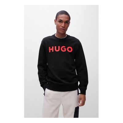 HUGO para homem. 50477328 Camisola Dem preta (S), Preto, Casual, Manga comprida, Algodão orgânico, Sustentável HUGO para homem. 50477328 Camisola Dem preta (S), Preto, Casual, Manga comprida, Algodão orgânico, Sustentável
