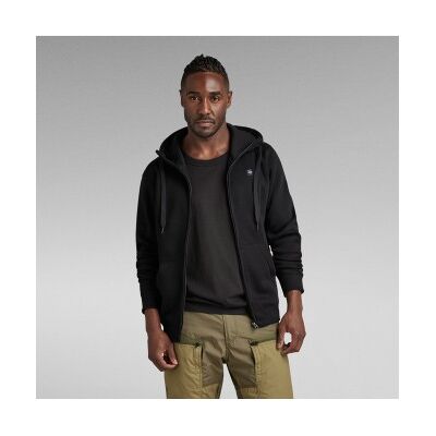 G-Star para homem. D16122-C235-6484 Casaco com capuz Premium Core Zip preto (L), Casual, Algodão, Manga comprida G-Star para homem. D16122-C235-6484 Casaco com capuz Premium Core Zip preto (L), Casual, Algodão, Manga comprida
