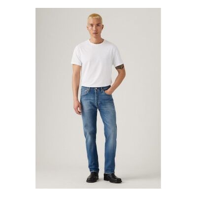 Levis para homem. 00501-3719 Calças de ganga 501 Original blue (34/32), Azul, Casual, Algodão, Denim Levis para homem. 00501-3719 Calças de ganga 501 Original blue (34/32), Azul, Casual, Algodão, Denim