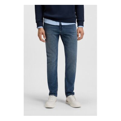 BOSS para homem. 50524008 Calças de ganga Delaware Bo azul (30/32), Casual, Algodão, Denim BOSS para homem. 50524008 Calças de ganga Delaware Bo azul (30/32), Casual, Algodão, Denim