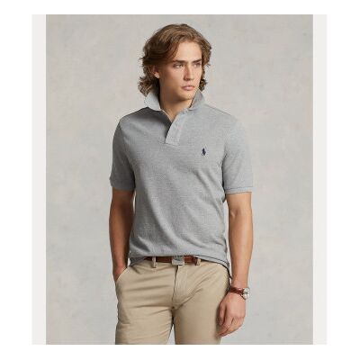 Polo Ralph Lauren para homem. 710782592003 O icônico polo de piquet cinza (XL), Casual, Algodão, Manga curta Polo Ralph Lauren para homem. 710782592003 O icônico polo de piquet cinza (XL), Casual, Algodão, Manga curta