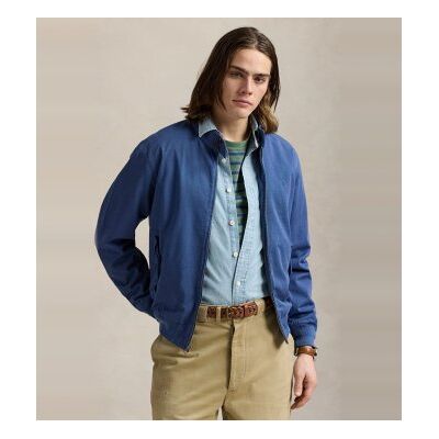 Polo Ralph Lauren para homem. 710970569001 Casaco Bedford em tecido chino azul (M), Casual, Algodão Polo Ralph Lauren para homem. 710970569001 Casaco Bedford em tecido chino azul (M), Casual, Algodão