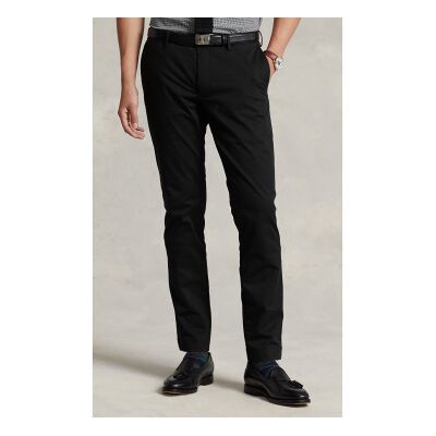 Polo Ralph Lauren para homem. 710644988001 Calça chino Slim Fit elástica preta (34/32), Preto, Casual, Algodão, Clássico Polo Ralph Lauren para homem. 710644988001 Calça chino Slim Fit elástica preta (34/32), Preto, Casual, Algodão, Clássico