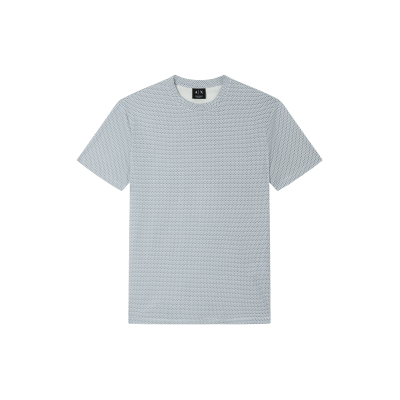 A X Armani Exchange para homem. XM002511AF10356F1171 T-shirt Crew azul (XL), Casual, Algodão, Manga curta A X Armani Exchange para homem. XM002511AF10356F1171 T-shirt Crew azul (XL), Casual, Algodão, Manga curta