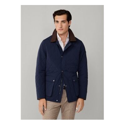 Hackett London para homem. HM4000067 jaqueta acolchoada marinho (L), Azul, Casual, Clássico, Poliéster Hackett London para homem. HM4000067 jaqueta acolchoada marinho (L), Azul, Casual, Clássico, Poliéster