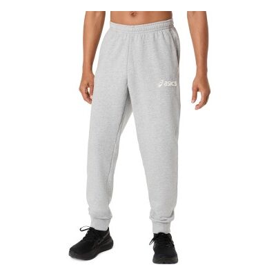 Asics para homem. 2031F329 Calça Logo Fleece cinza (XL), Casual, Algodão Asics para homem. 2031F329 Calça Logo Fleece cinza (XL), Casual, Algodão