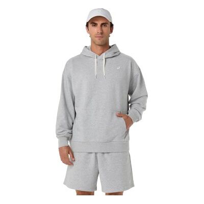 Asics para homem. 2031F449 Moletom French Terry Relaxed cinza (L), Casual, Esportivo, Algodão Asics para homem. 2031F449 Moletom French Terry Relaxed cinza (L), Casual, Esportivo, Algodão