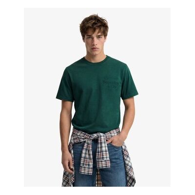 Superdry para homem. M1012392A Camiseta 1954 Company Corte Relajado verde (L), Casual, Algodão, Manga curta Superdry para homem. M1012392A Camiseta 1954 Company Corte Relajado verde (L), Casual, Algodão, Manga curta