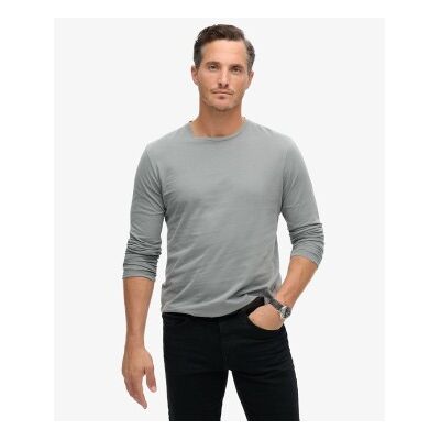 Superdry para homem. M6010879A T-shirt Classic Essential azul (XL), Casual, Algodão, Manga comprida Superdry para homem. M6010879A T-shirt Classic Essential azul (XL), Casual, Algodão, Manga comprida