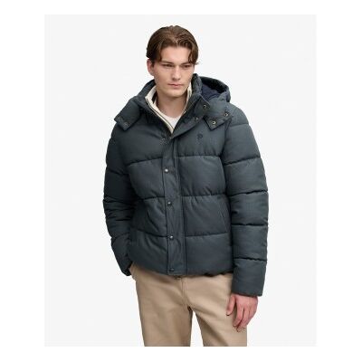Superdry para homem. M5012430A Jaqueta com capuz Premium Check verde (M), Casual, Lyocell Superdry para homem. M5012430A Jaqueta com capuz Premium Check verde (M), Casual, Lyocell