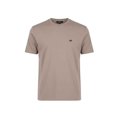A X Armani Exchange para homem. XM001568AF10358U6107 T-shirt básica em tons de cinzento (XL), Casual, Algodão, Manga curta, Taupe A X Armani Exchange para homem. XM001568AF10358U6107 T-shirt básica em tons de cinzento (XL), Casual, Algodão, Manga curta, Taupe