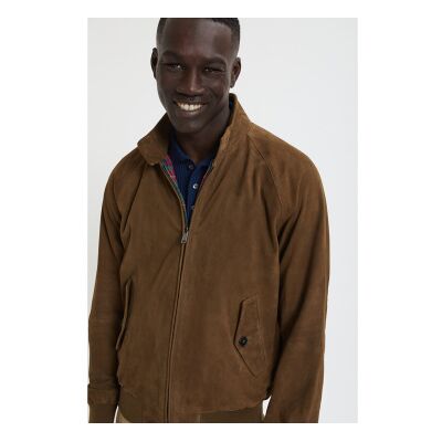 Baracuta para homem. BRCPS0939UT2623 Casaco de couro G9 castanho escuro (M), Marrom, Casual, Pele Baracuta para homem. BRCPS0939UT2623 Casaco de couro G9 castanho escuro (M), Marrom, Casual, Pele