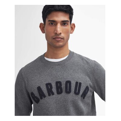 Barbour para homem. MOL0101 Sweatshirt com logótipo Prep cinzento (XXL), Casual, Cinza, Algodão Barbour para homem. MOL0101 Sweatshirt com logótipo Prep cinzento (XXL), Casual, Cinza, Algodão