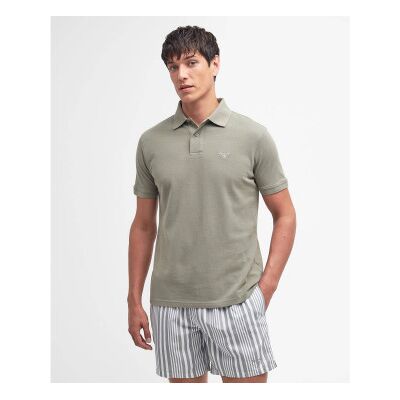 Barbour para homem. MML0358 Pólo verde original (XXL), Casual, Algodão, Manga curta Barbour para homem. MML0358 Pólo verde original (XXL), Casual, Algodão, Manga curta