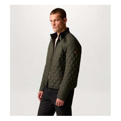 Belstaff para homem. 106442 Jaqueta Pembroke verde-oliva (S), Casual, Nylon reciclado Belstaff para homem. 106442 Jaqueta Pembroke verde-oliva (S), Casual, Nylon reciclado