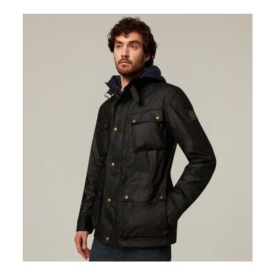 Belstaff para homem. 105300 Jaqueta Fieldmaster preto (50), Casual, Algodão Belstaff para homem. 105300 Jaqueta Fieldmaster preto (50), Casual, Algodão
