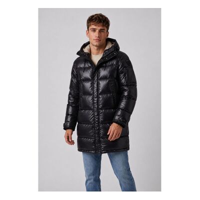 Blauer para homem. 26WBLUK02350 Casaco acolchoado Aldrich preto (L), Casual, Poliamida Blauer para homem. 26WBLUK02350 Casaco acolchoado Aldrich preto (L), Casual, Poliamida