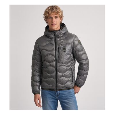 Blauer para homem. 26WBLUC03064 Jaqueta acolchoada Wave cinza (XXL), Casual, Poliamida Blauer para homem. 26WBLUC03064 Jaqueta acolchoada Wave cinza (XXL), Casual, Poliamida