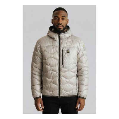 Blauer para homem. 26SBLUC03177 Casaco Wave Bege (M), Casual, Poliéster Blauer para homem. 26SBLUC03177 Casaco Wave Bege (M), Casual, Poliéster