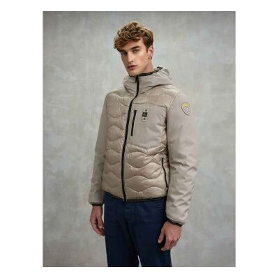 Blauer para homem. 25WBLUC08078 Albert casaco bege bege (XL), Casual, Poliéster Blauer para homem. 25WBLUC08078 Albert casaco bege bege (XL), Casual, Poliéster