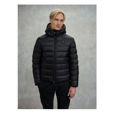 Blauer para homem. 25WBLUC03086 Casaco com capuz Acton preto (XXL), Casual, Poliamida Blauer para homem. 25WBLUC03086 Casaco com capuz Acton preto (XXL), Casual, Poliamida
