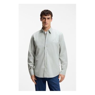 BOSS para homem. 50518304 Camisa Regular Fit Poplin cinzenta (XL), Casual, Cinza, Algodão, Clássico, Manga comprida BOSS para homem. 50518304 Camisa Regular Fit Poplin cinzenta (XL), Casual, Cinza, Algodão, Clássico, Manga comprida