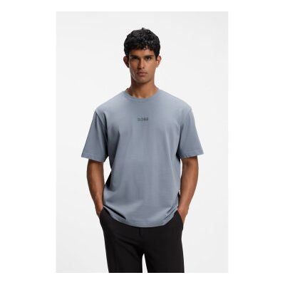 BOSS para homem. 50519368 Camiseta Ten cinza (XL), Casual, Algodão, Manga curta BOSS para homem. 50519368 Camiseta Ten cinza (XL), Casual, Algodão, Manga curta
