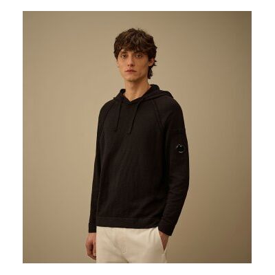 C.P. Company para homem. 20CMKN181A110373A Logótipo da camisola preto (M), Casual, Algodão C.P. Company para homem. 20CMKN181A110373A Logótipo da camisola preto (M), Casual, Algodão