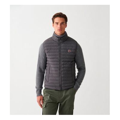 Colmar para homem. 1268 Colete de penas leve com cordão cinzento (46), Casual, Cinza, Poliamida Colmar para homem. 1268 Colete de penas leve com cordão cinzento (46), Casual, Cinza, Poliamida