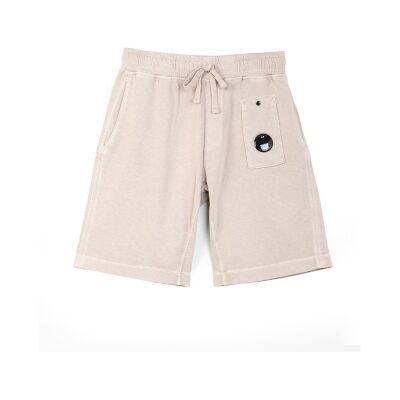 C.P. Company para homem. 20CMSB210A110337O Bermudas Jogger Shorts bege (M), Casual, Algodão C.P. Company para homem. 20CMSB210A110337O Bermudas Jogger Shorts bege (M), Casual, Algodão