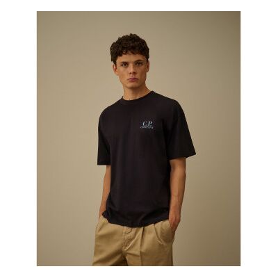C.P. Company para homem. 20CMTS086A005100W T-shirt 30/1 Sleeve Logo navy (XXL), Casual, Algodão, Manga curta, Marinho C.P. Company para homem. 20CMTS086A005100W T-shirt 30/1 Sleeve Logo navy (XXL), Casual, Algodão, Manga curta, Marinho