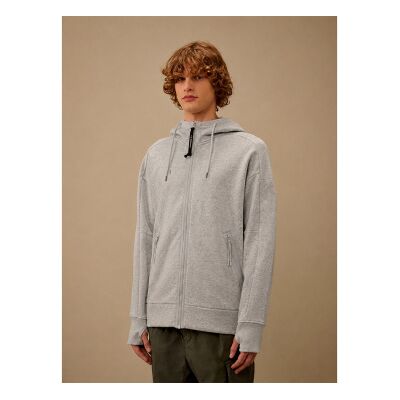 C.P. Company para homem. RCCMSS715A005086W Moletom Diagonal Raiser cinza (XL), Casual, Algodão C.P. Company para homem. RCCMSS715A005086W Moletom Diagonal Raiser cinza (XL), Casual, Algodão