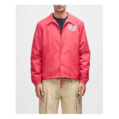 Deus Ex Machina para homem. D261MJK106 Casaco Harajuku Coach vermelho (L), Casual, Náilon Deus Ex Machina para homem. D261MJK106 Casaco Harajuku Coach vermelho (L), Casual, Náilon