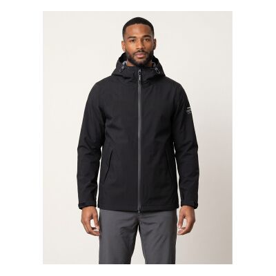 ECOALF para homem. MCMGAJKDILUV0434W26-319 Casaco Diluvio preto (S), Casual, Polister Reciclado ECOALF para homem. MCMGAJKDILUV0434W26-319 Casaco Diluvio preto (S), Casual, Polister Reciclado