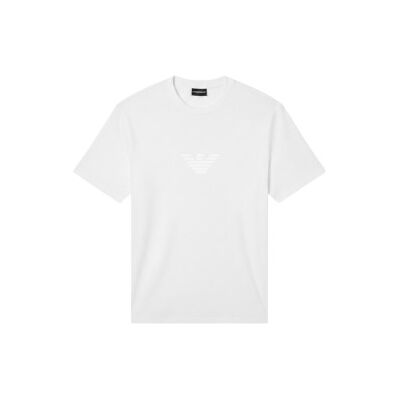 Emporio Armani para homem. EM004583_AF13669 T-shirt Pima branca (XXL), Branco, Casual, Algodão, Manga curta Emporio Armani para homem. EM004583_AF13669 T-shirt Pima branca (XXL), Branco, Casual, Algodão, Manga curta
