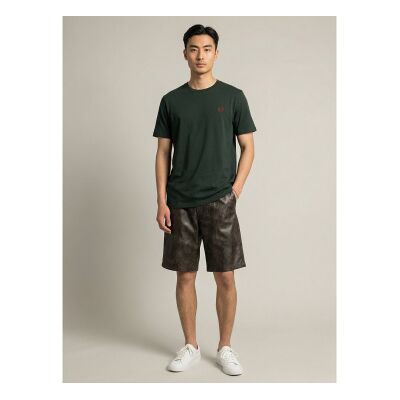 Fred Perry para homem. M3519 T-shirt verde (S), Casual, Algodão, Manga curta Fred Perry para homem. M3519 T-shirt verde (S), Casual, Algodão, Manga curta