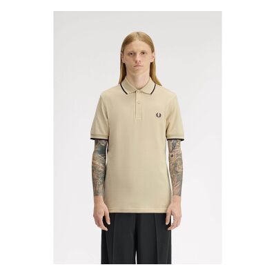 Fred Perry para homem. M3600 Polo M3600 bege (L), Casual, Algodão, Manga curta Fred Perry para homem. M3600 Polo M3600 bege (L), Casual, Algodão, Manga curta