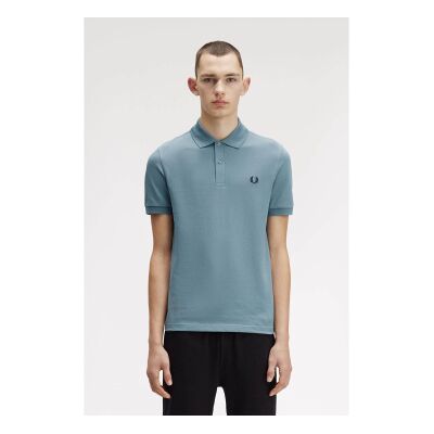 Fred Perry para homem. M6000 Polo Plain M6000 azul (M), Casual, Algodão, Manga curta Fred Perry para homem. M6000 Polo Plain M6000 azul (M), Casual, Algodão, Manga curta