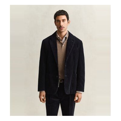 Gant para homem. 7706387 Blazer de bombazine azul-marinho (50), Algodão, Clássico Gant para homem. 7706387 Blazer de bombazine azul-marinho (50), Algodão, Clássico