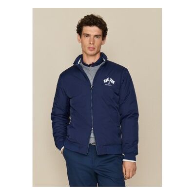 Hackett London para homem. HM4000233 jaqueta corta-vento lrc azul-marinho (M), Casual, Poliéster Hackett London para homem. HM4000233 jaqueta corta-vento lrc azul-marinho (M), Casual, Poliéster