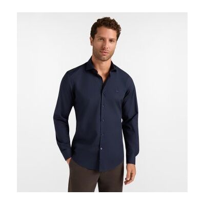 Harmont & Blaine para homem. CNR001012523I Camisa Popeline Stretch azul marinho (XL), Algodão, Clássico, Manga comprida Harmont & Blaine para homem. CNR001012523I Camisa Popeline Stretch azul marinho (XL), Algodão, Clássico, Manga comprida