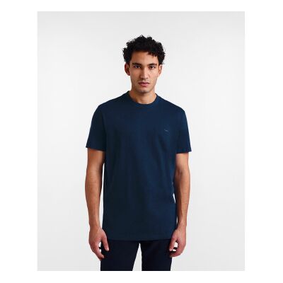 Harmont & Blaine para homem. IRQ400021055 T-shirt Dachshund em 3D azul-marinho (XXL), Casual, Algodão, Manga curta Harmont & Blaine para homem. IRQ400021055 T-shirt Dachshund em 3D azul-marinho (XXL), Casual, Algodão, Manga curta
