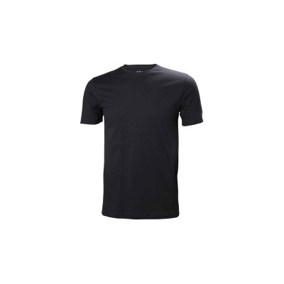 Helly Hansen para homem. 34551 T-shirt Crew 2.0 azul-marinho (L), Casual, Algodão, Manga curta Helly Hansen para homem. 34551 T-shirt Crew 2.0 azul-marinho (L), Casual, Algodão, Manga curta