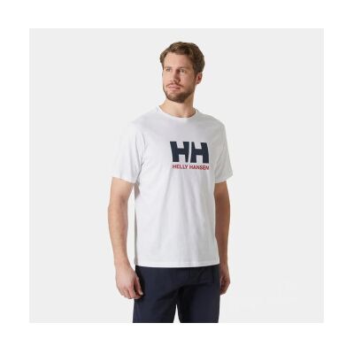 Helly Hansen para homem. 54596 T-shirt com logótipo 3.0 branco (M), Casual, Algodão, Manga curta Helly Hansen para homem. 54596 T-shirt com logótipo 3.0 branco (M), Casual, Algodão, Manga curta